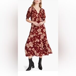 BB Dakota Steve Madden Calabasas Queen Tiered Fall Dress